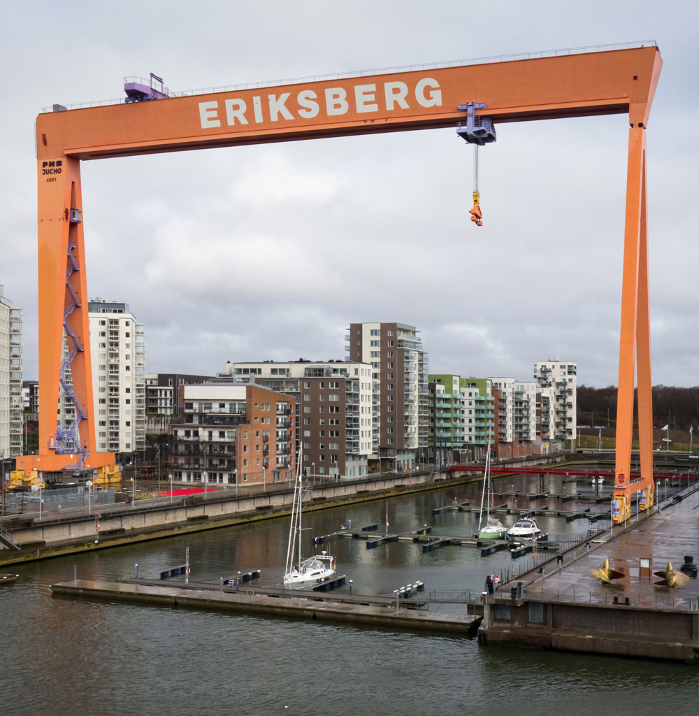 eriksbergs varv crane göteborg